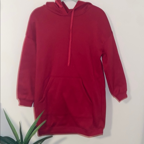 PINK Victoria's Secret Red Hoodie - Picture 1 of 1